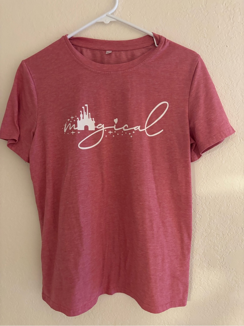 Magical Script Graphic Tee - Red